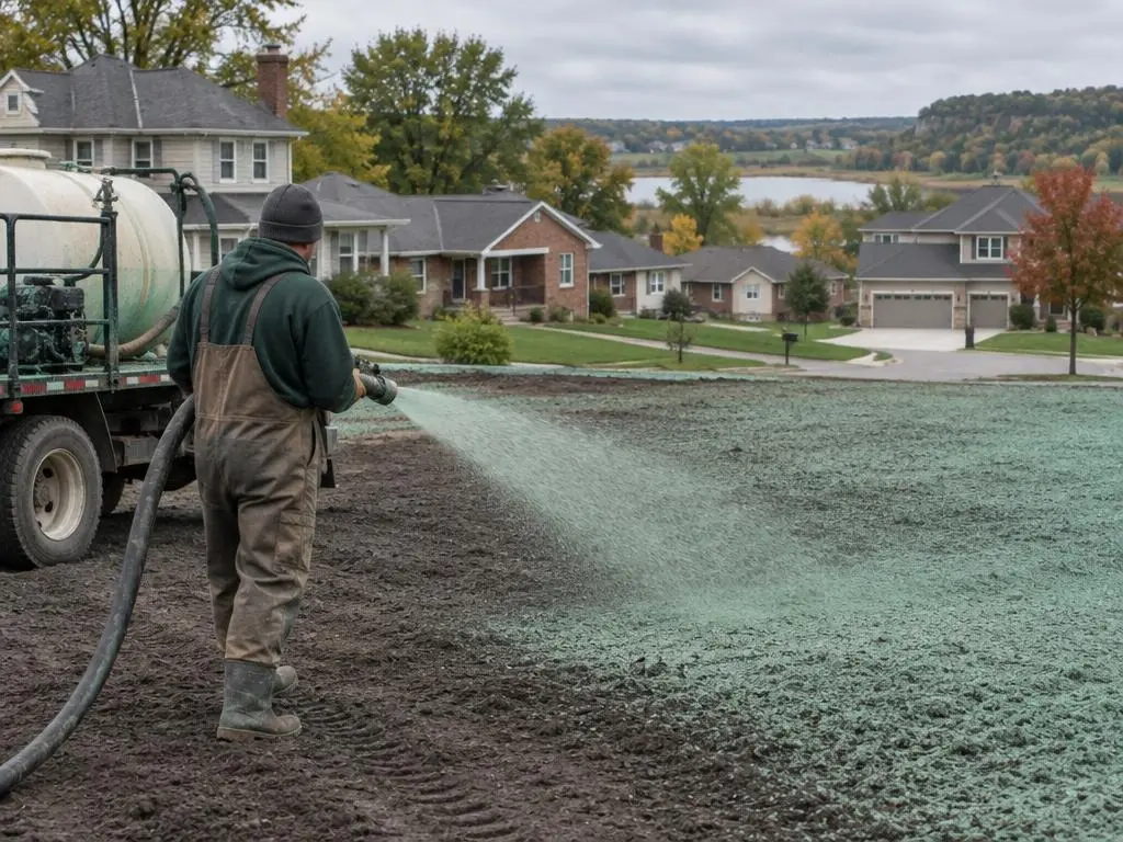 Residential Lawn Hydroseeding in Minneapolis, MN