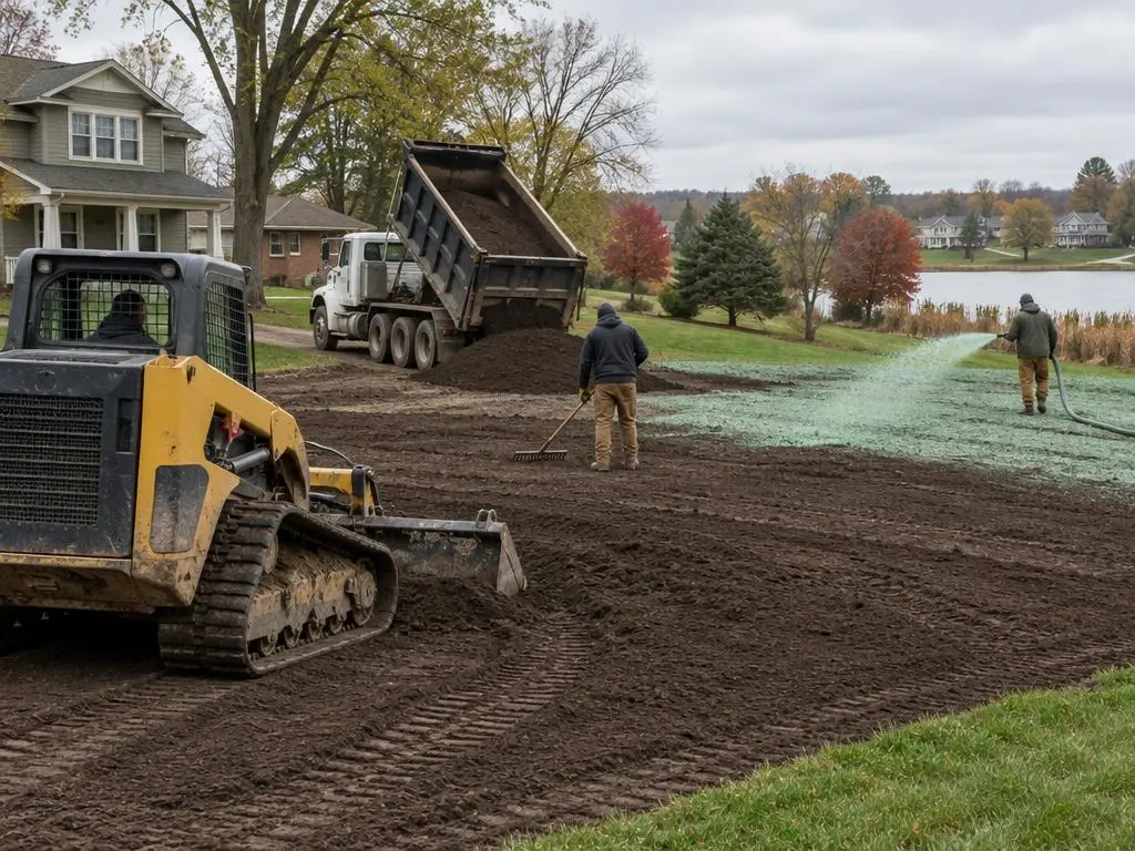 Yard Grading & Topsoil Prep in Minneapolis, MN